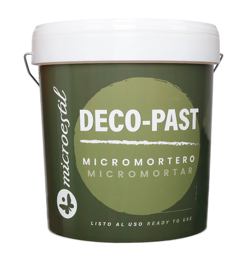 DecoPast ready-to-use microcement bucket by Microestil